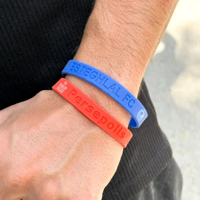 دستبند پرسپولیس استقلال سیلیکونی
