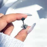 پیرسینگ ناف زنبور بابونه پین استیل