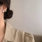 گوشواره دم وال مروارید