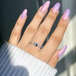 حلقه پروانه مینیمال جواهری نقره