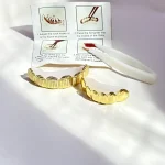 گریلز طرح وافل پانک 6 دندانه Grilz hip hop