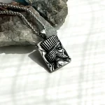 گردنبند سرباز هخامنشی استیل