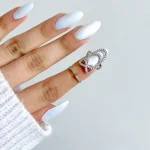 حلقه ناخن بینهایت جواهری قابل تنظیم