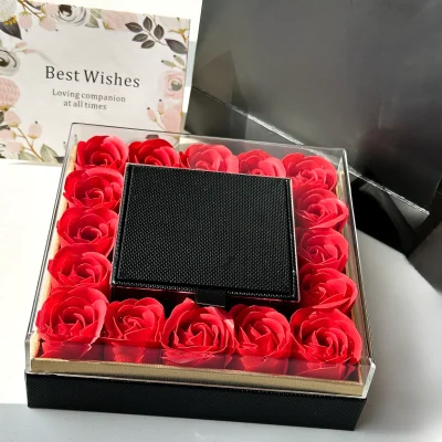 باکس گل رز جاودان جواهری