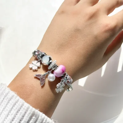 دستبند پاندورا دم وال بابونه