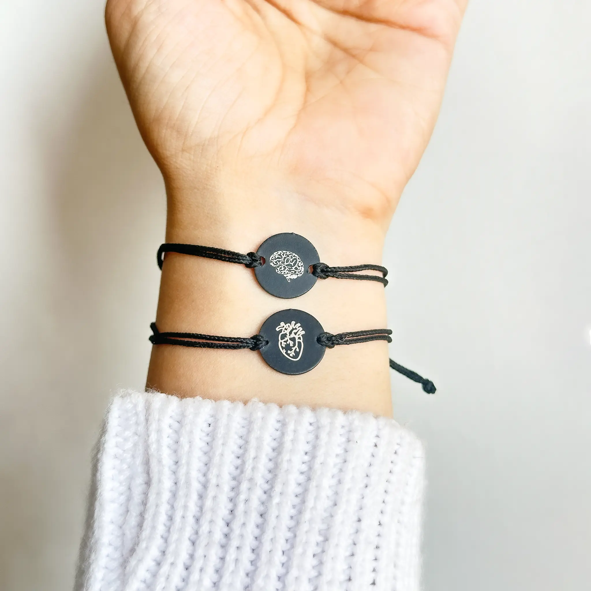 ست دستبند کاپلی مغز قلب ست دستبند کاپلی مغز قلب