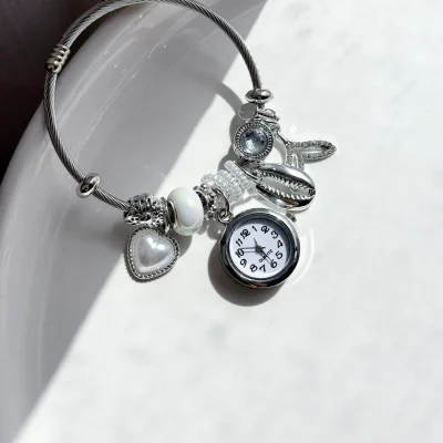 بنگل پاندورا ساعت دم وال صدف قلب