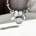 بنگل پاندورا ساعت دم وال صدف قلب