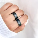 ست حلقه فرشته استیل قابل تنظیم