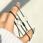 ست دستبند کاپلی ماه خورشید