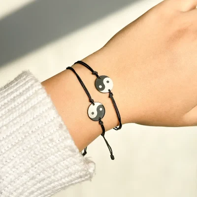 ست دستبند کاپلی یینگ یانگ