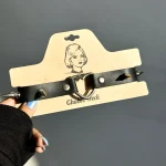چوکر قلب اسپایکی چرم مشکی