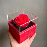 جعبه گل رز جاودان جواهری