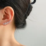 گوشواره برگ گندم مینیمال