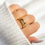 حلقه کارتیر آبکاری رودیوم قابل تنظیم
