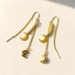 گوشواره ماه تنیسی بلند