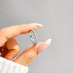 انگشتر کریستال لاین فری سایز