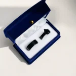 ست انگشتر کاپلی بلک جواهری اشکی