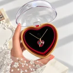 جعبه قلب رز جاودان چرخشی